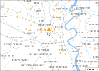 map of Būlīn