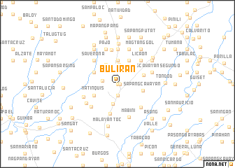 map of Buliran