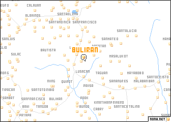 map of Buliran