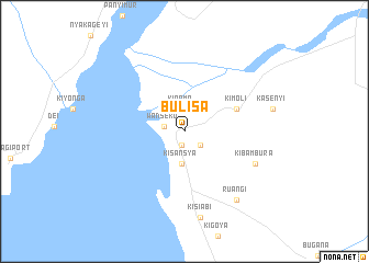 map of Bulisa