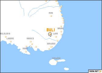 map of Buli