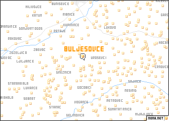 map of Buljesovce
