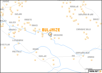 map of Buljmize