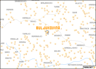 map of Buljukovina