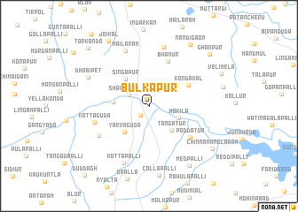 map of Bulkāpur