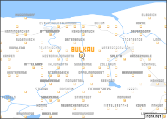 map of Bülkau