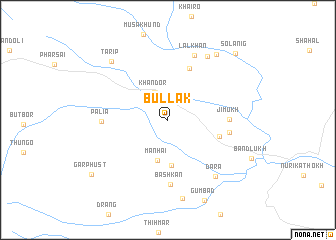 map of Bullak