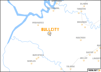 map of Bull City