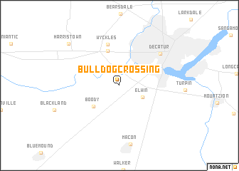 map of Bulldog Crossing