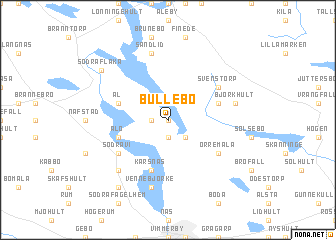 map of Bullebo