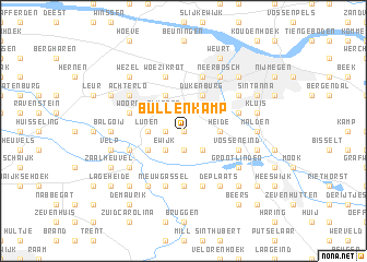 map of Bullenkamp