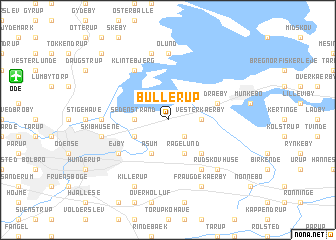 map of Bullerup