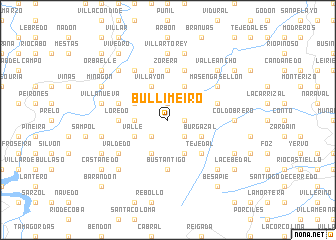 map of Bullimeiro