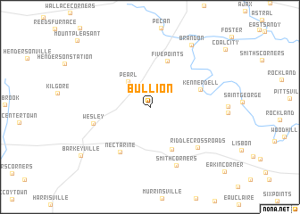 map of Bullion