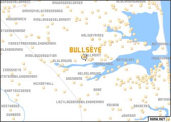 map of Bullseye