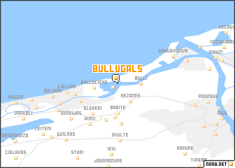 map of Buļļugals