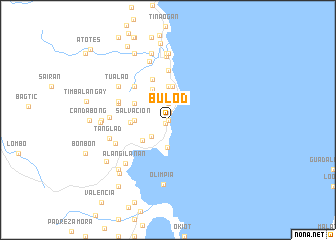 map of Bulod
