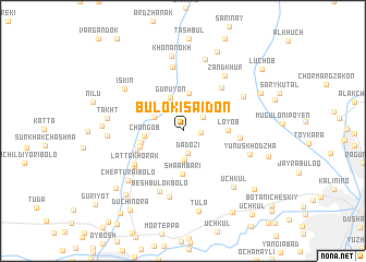 map of Bulokisaidon