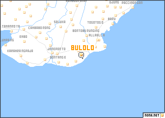 map of Bulolo