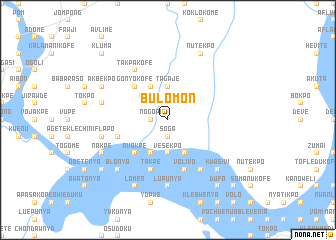 map of Bulomon