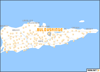 map of Bulows Minde