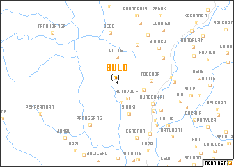 map of Bulo