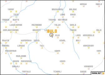 map of Bulo