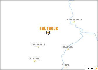 map of Bultusuk