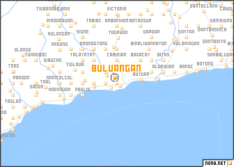 map of Buluañgan