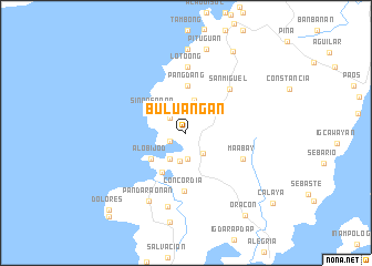 map of Buluañgan