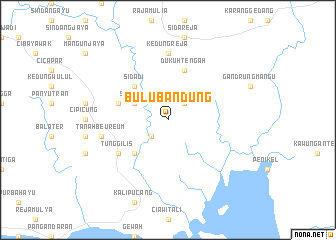 map of Bulubandung