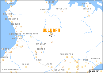 map of Buludan