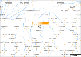 map of Buluduwur