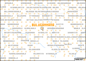 map of Bulugammana