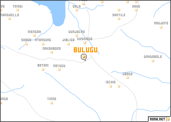 map of Bulugu