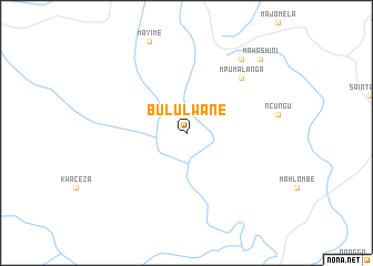 map of Bululwane