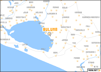 map of Buluma