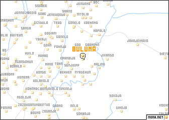 map of Buluma