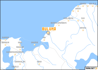 map of Buluma