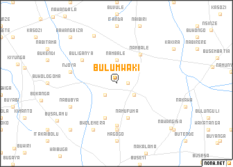 map of Bulumwaki