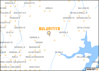 map of Bulupitiya