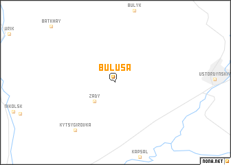 map of Bulusa