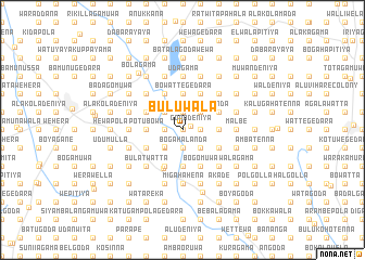 map of Buluwala