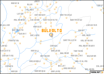 map of Bulvalto