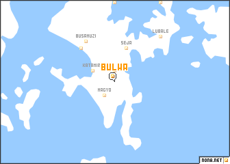 map of Bulwa