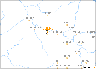 map of Bulwe