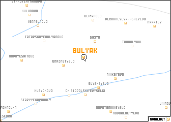 map of Bulyak