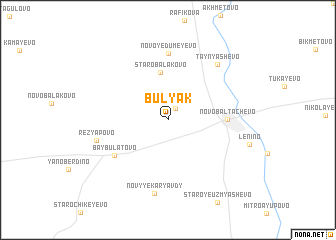 map of Bulyak