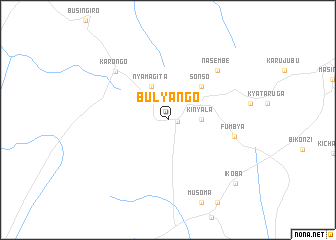 map of Bulyango