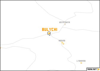 map of Bulychi